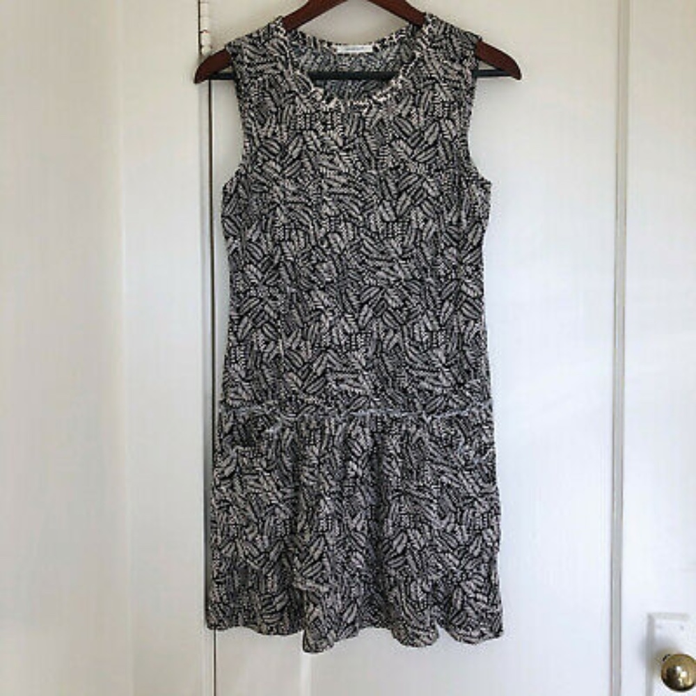 Promod Leaf Print Dress